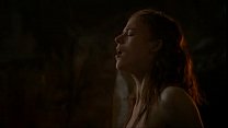 Leslie Rose nella scena del sesso di Game of Thrones