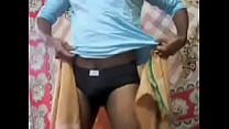 Kerala mallu guy wearing Kavi mundu