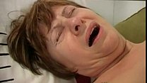 59 years old granny masturbating