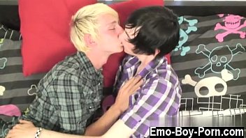 Emo gay full sex movie Two of our fresh emo dudes hit the studio this