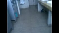 In the bathroom of the 2nd floor of the UNFV, Friday of gymkhana of biology 2011