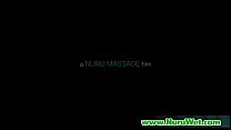Sexy Babe gives an amazing Nuru Japanese massage 17