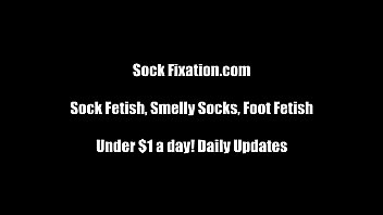 Peel my sexy little socks off slowly