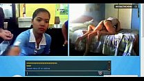 Fille indonésienne sur webcam