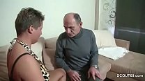 Grandpa wants to know again and asks a horny MILF to fuck her