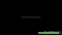 Nru Slippery Massage And Nuru Gel Sex Video 15