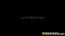 incroyable massage de sexe nuru glissant