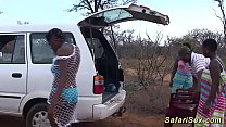 orgia di sesso selvaggio safari africano