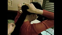 дрочка волосами видео 038