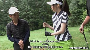 Golfen kann Spaß machen, wenn die Clubs gelutscht werden