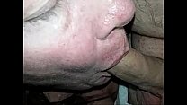 Mouth full of cock