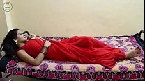 india bhabhi follada en rojo sari