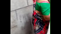 An Indian woman and man fucks in the street