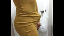 skin tight dress perfect ass