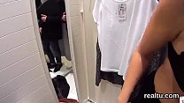 Fantastic czech chick gets seduced in the mall and reamed in pov
