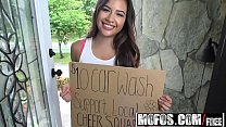 Mofos - Pervs On Patrol - Teen Spinners Wet T-Shirt Car Wash starring Zaya Cassidy