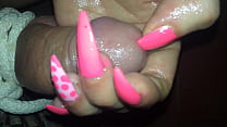 pink nails claw