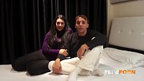 Mayka and Nacho, a close-knit couple who want to try amateur porn