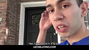 Straight Latino Boy nimmt Schwanz in Mund und Arsch - LECHELATINO.COM
