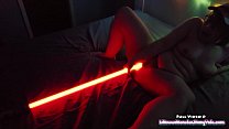 May the 4th be with you - Star Wars BBW Toy Play and Light Saber Bating!