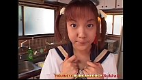 Piccola studentessa giapponese ricoperta di sperma - Orca giapponese Bukkake