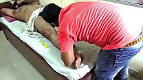 hairy indian getting massage