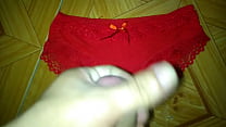 Sịp đỏ của em | Cum on panties compilation the best!