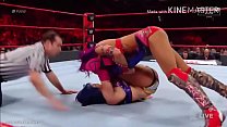 Sasha Banks takes Asuka to the limit.