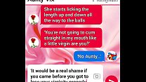 Aunty Vix and Pumpkin sext roleplay part two