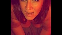 Redhead gives an amazing blowjob and gets a big facial