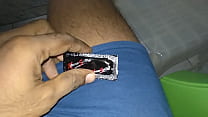 Cumming in condom part 1