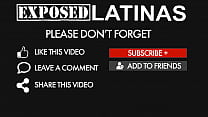 www.EXPOSEDLATINAS.com Betty La Ternurita sexy latina teen sucks her stepdads dick @exposedlatinas PORN IN SPANISH