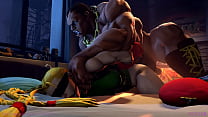 Cammy White vs Balrog - Street Fighter V (com som de voz)
