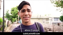 Straight Latino Boy Has Sex With Stranger For Money Outdoors To Buy Gift For His Girlfriend POV