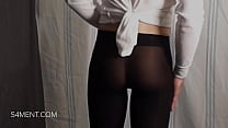 sissyformen blogger and S4M Network sexy Pantyhose strip tease