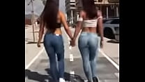 beautiful girls walking