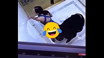 Sexo censurado de elevador