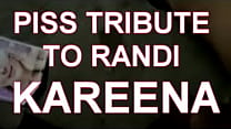 piss tribute on Randi Kareena Kapoor Khan