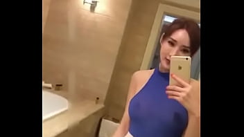 Compilation miroir d'Alice Zhou, modèle chinois sexy et sexy.