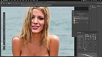 Blake Lively nue "The Shaddows" dans photoshop
