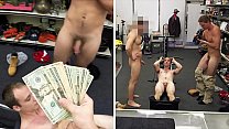 GAY PAWN - Fitness Trainer Gets Anal Banged By Two Employees