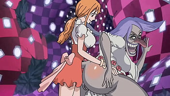 Nami fucks brulee in the ass one piece