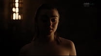 Maisie Williams Arya Stark Scène Nue Le Trône de Fer S08E02 | Solacesolitude