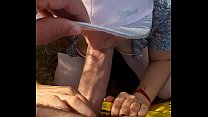 Ep 24 in public. His hot sister at the beach fucked with her brother. He takes his brother to a more secluded place and sucks his dick and gets along well with him. Part 2