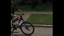 Fucking Her Hard On A Bike