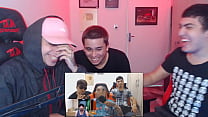 Reacting to bluezao reacting to our video reacting to bluezao
