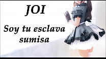 I am your slave. JOI audio in Spanish. ASMR ROL.
