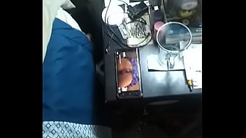 Watching porn on my wife's cell phone while she d.! Take 2