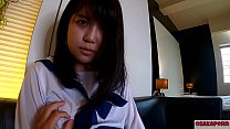 18 years old teen Japanese with small tits gets orgasm with finger bang and sex toy. Amateur Asian with costume cosplay talks about her fuck experience. Mao 6 OSAKAPORN