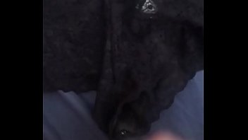 Cumming in my step aunt's panties